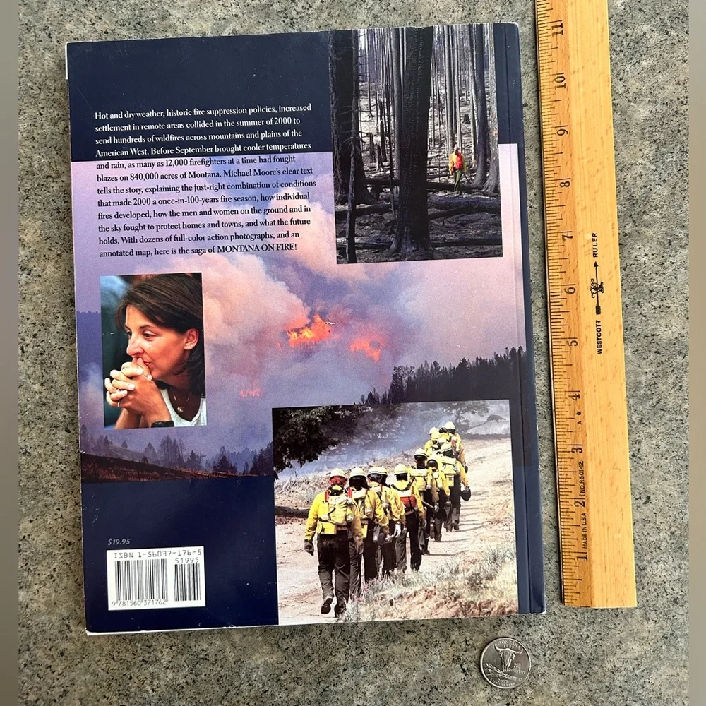 📕 Out of Print, Montana on Fire! Summer of 2000 [Michael Moore] Western Decor